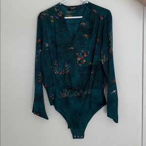 Zara Floral Bodysuit